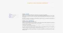 Desktop Screenshot of meuprimeiroemprego.org.br