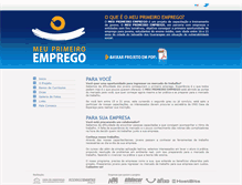 Tablet Screenshot of meuprimeiroemprego.org.br